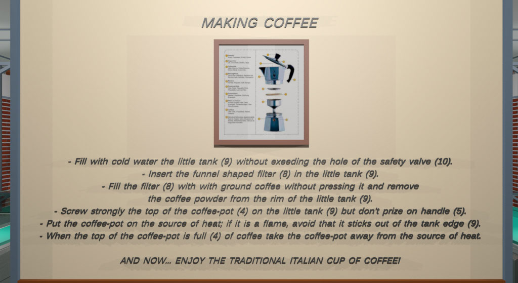 Format caffetterie - MAKING COFFEE